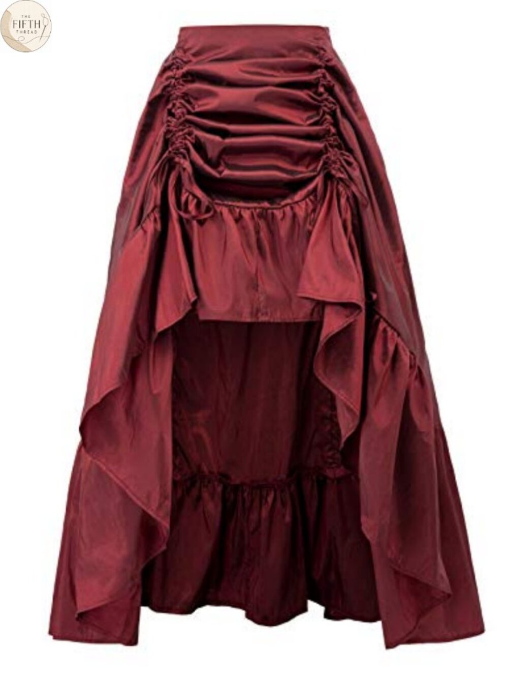 Renaissance Pirate High-Low Skirt Steampunk Victorian A-Line Costume
